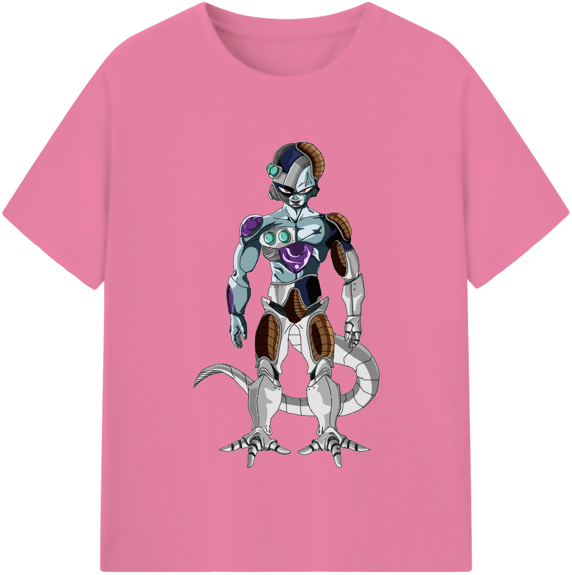 （画像用） ドラゴンボール クウラ DRAGON BALL Cooler Coora 綿100％半袖Tシャツ（フロントプリント）